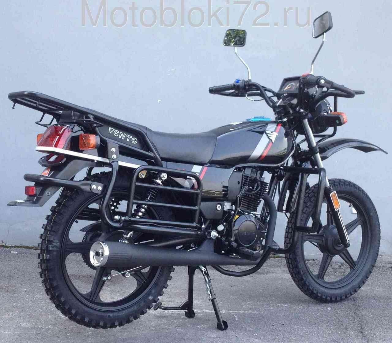 Купить Мотоцикл VENTO VERSO CROSS (200 куб.см.) черный | motobloki72.ru