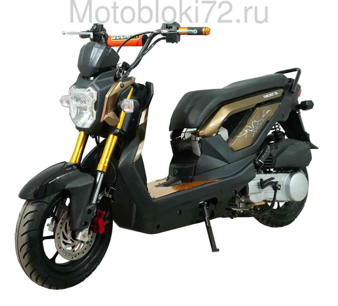 Купить Скутер VENTO NAKED (150 куб.см.) золотистый | motobloki72.ru